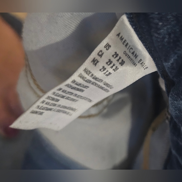 Two American Eagle AirFlex Skinny Distressed And Non Distressed 29x30 - Picture 6 of 8